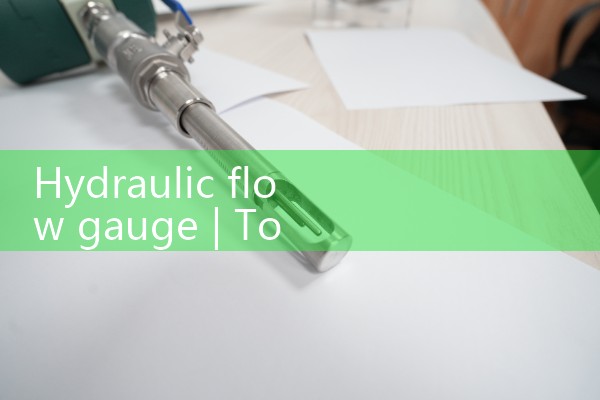 hydraulic flow gauge|heat flow meter