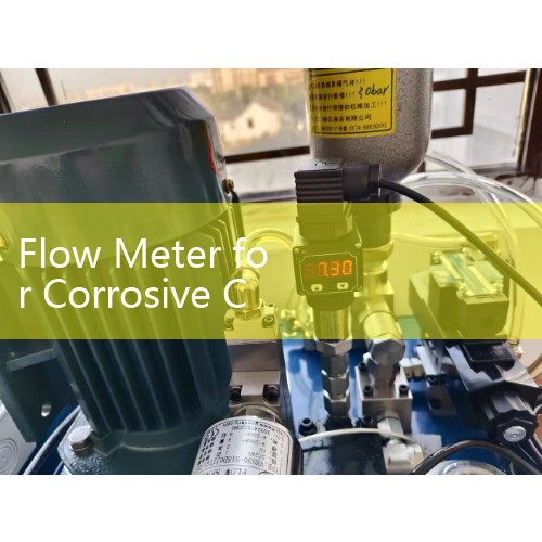 Flow Meter for Corrosive Chemical Service with Teflon Materials: PTFE Sensors