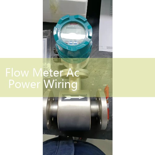 Flow Meter Ac Power Wiring: Electrical Interference Isolation for Electromagnetic Sensors